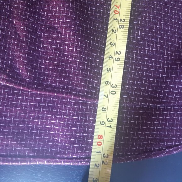 Cotton Reel SZ M Cotton Men's Button Down Burgundy Shirt - Picture 11 of 11